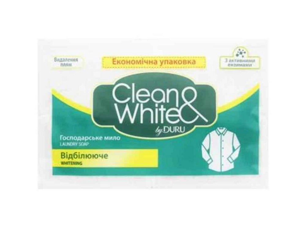 Мило відбілююче госп cleanwhite 4*120г ТМ Duru   Solmir Київ - фото 1