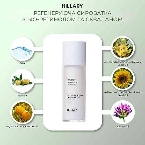 Набір для догляду за сухою та чутливою шкірою восени Autumn Dry Skin Care Hillary Київ