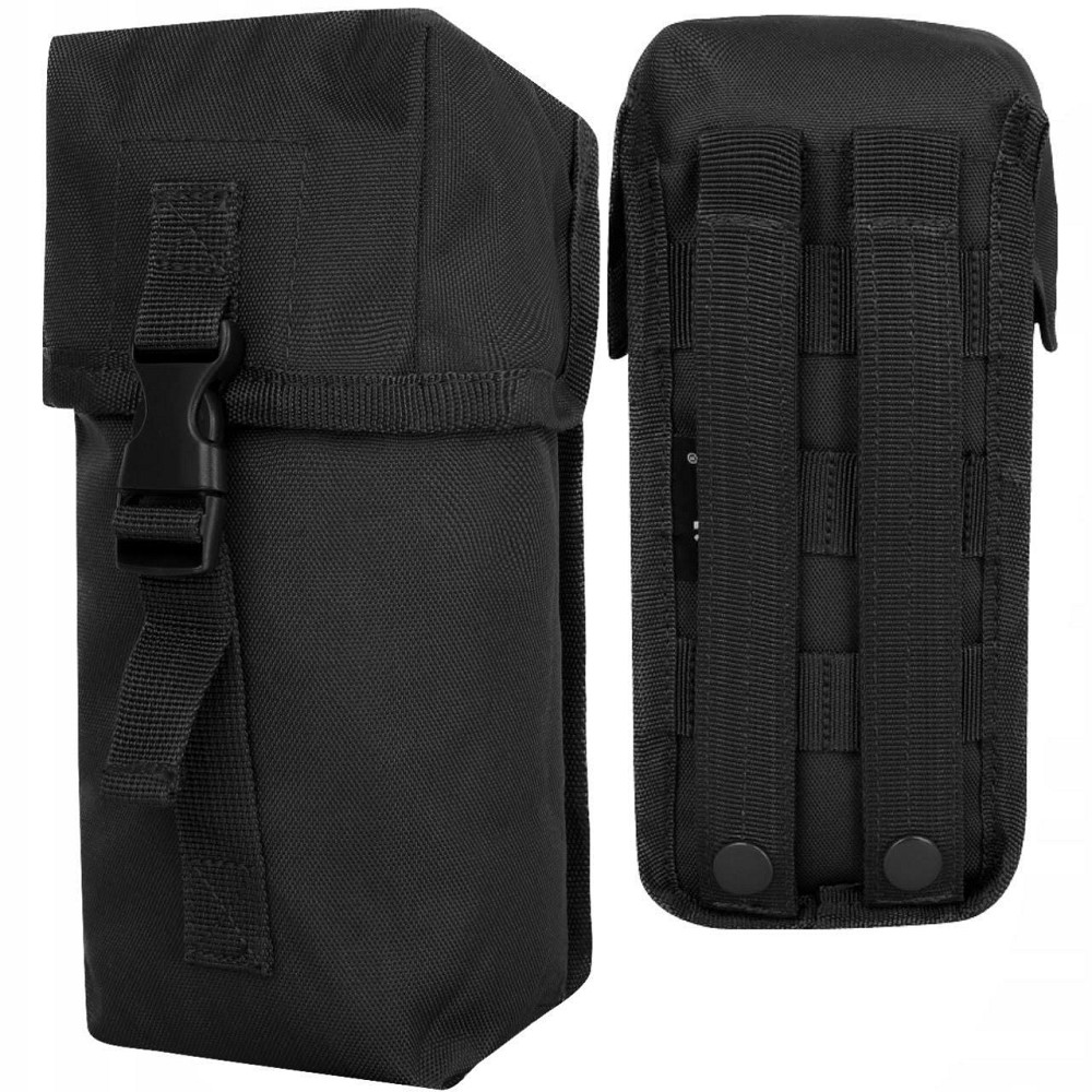 Універсальний Підсумок (Чохол) для пляшок, банок із системою Molle Mil-Tec від Sturm (13490002) Black Нововолинськ - фото 1