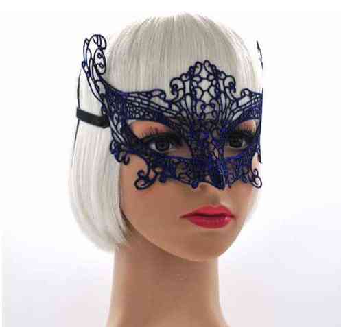 Карнавальна маска на очі one size синій Київ