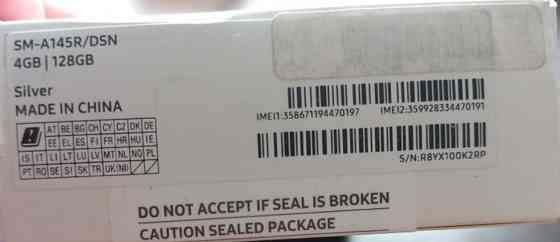 Смартфон Samsung Galaxy A14 4/128GB Silver Київ