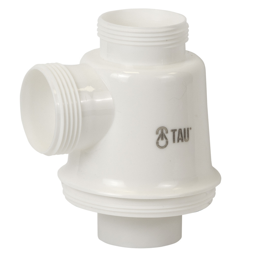 TAU Сифон для кухонной мойки с нержавеющим выпуском 1½" и гибким отводом Ø40/50мм TAU (9842730) Київ - фото 3