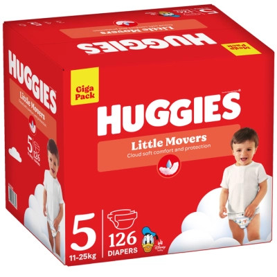 Подгузники Huggies Little Movers 5 (11-25 кг) M-pack, 126 шт (5029053583419) Винница - изображение 8