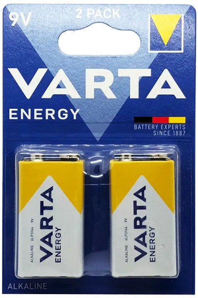 Батарейка Varta Energy Крона 6F22 / 9V / Alkaline Днепр - изображение 1