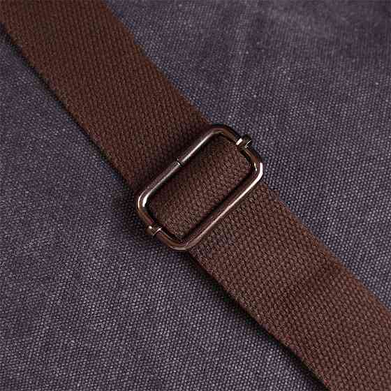 Мужская сумка мессенджер из плотного текстиля Черный (Vintage) Киев