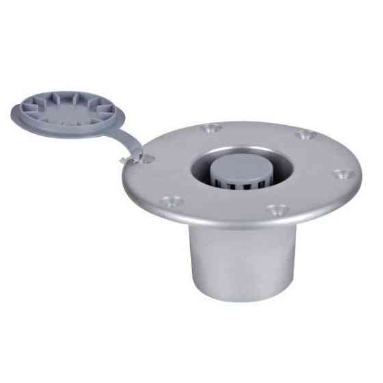 197291 Опорна пластина ніжки столу алюміній вбудована.O150mm-?9,5mm Київ