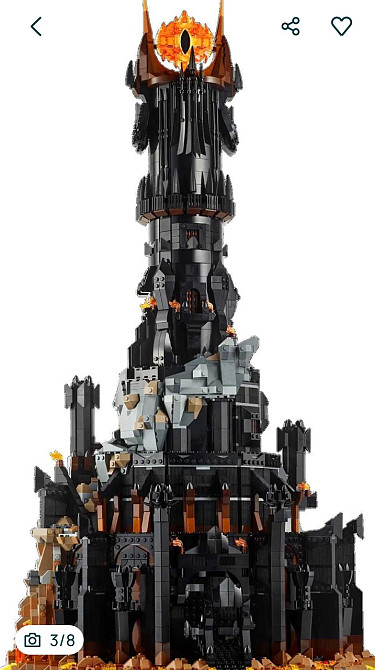 Передзамовлення‼️ Володар перснів: Барад-Дур (10333), 5471 деталь. Харків - фото 6