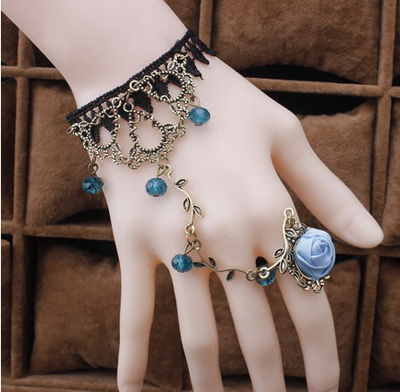 Браслет с кольцом на палец кружево Киев - изображение 1