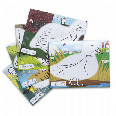 Набор для творчества Melissa&Doug раскрасок по номерам Ферма (MD30260) Винница - изображение 2