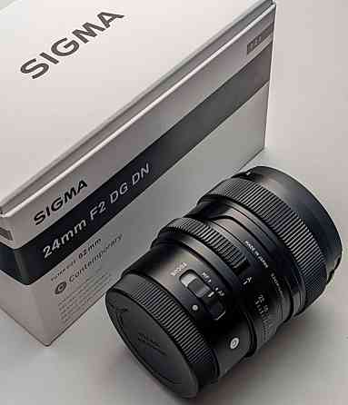 Об'єктив SIGMA 24mm F2.0 DG DN для Sony FE. Київ