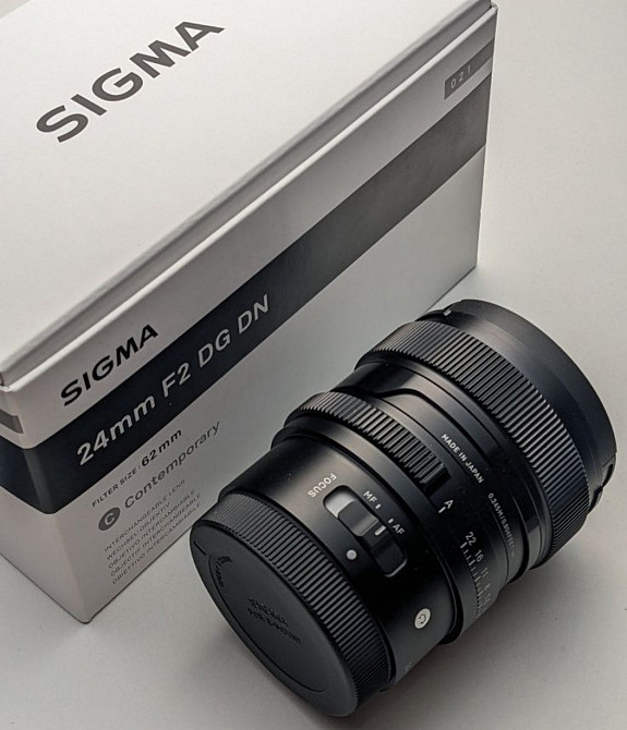 Об'єктив SIGMA 24mm F2.0 DG DN для Sony FE. Київ - фото 1