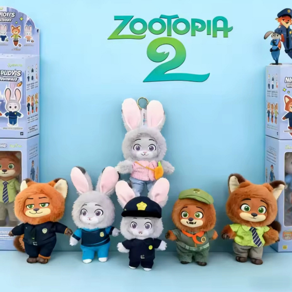 М’яка іграшка-брелок Zootopia 2 Зоотрополіс рандомний вибір Киев - изображение 8