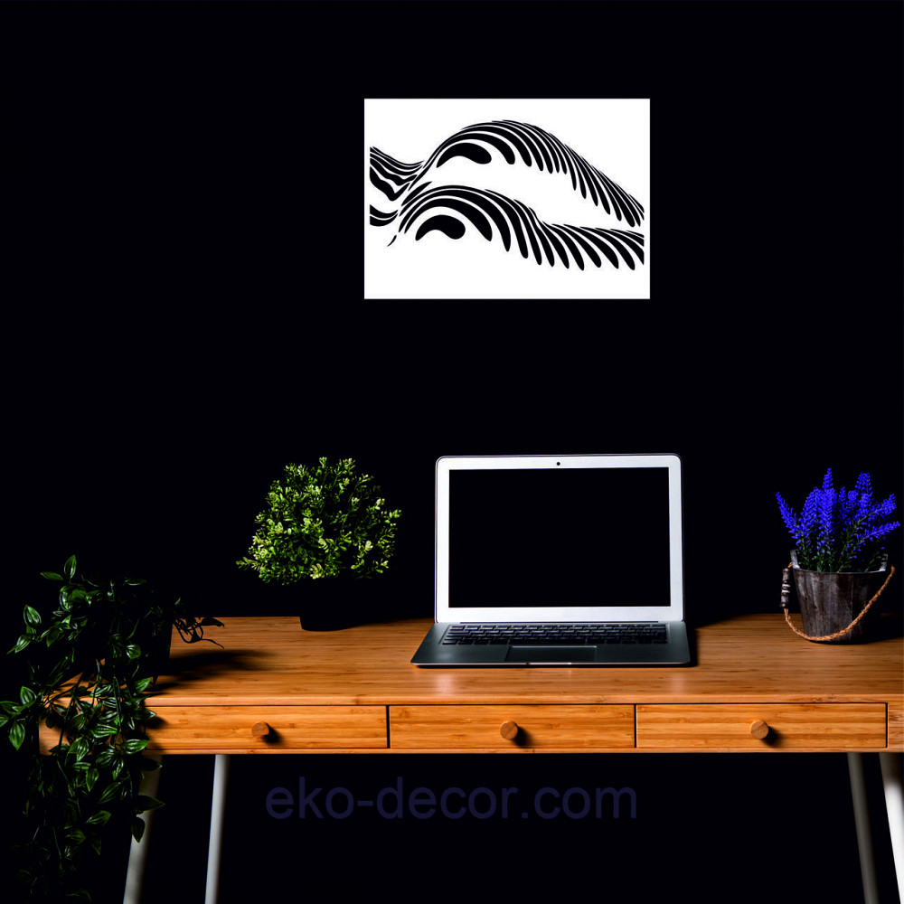 Декоративне настінне Панно  «Дівчина» , Декор на стіну 70*49 см, Білий Київ - фото 5