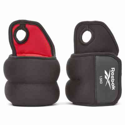 Утяжелитель Reebok Wrist Weights чорний, червоний RAWT-11211 1.0 кг (885652020558) Винница