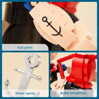 Конструктор Pantasy Popeye Папай с Оливой (86401) Винница - изображение 4