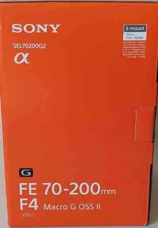 Sony SEL70200G2 70-200mm f/4 Macro G OSS II (SEL70200G2.SYX) Новий. Харків