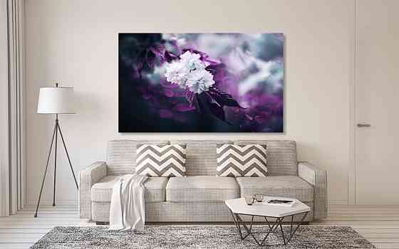 Картина холст в гостиную / спальню   Квіти      MLP_252 60x100 см Киев