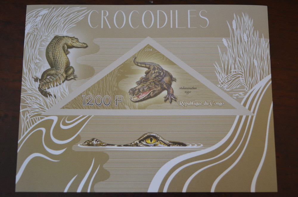 Конго. Фауна. Личности. Блок. 2014 р. (А-34) Полтава - фото 1