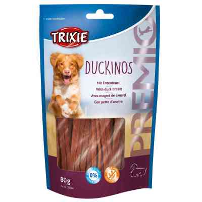 Ласощі для собак Trixie Premio Duckinos качка 80 г (4011905315942) Вінниця