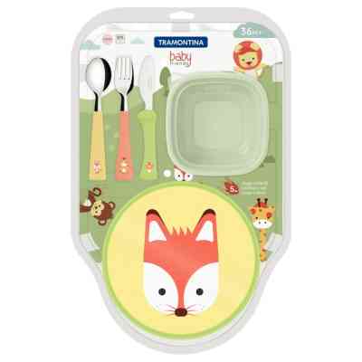 Набор детской посуды Tramontina Baby Friends 23797/908 5 предметов (6710900) Винница
