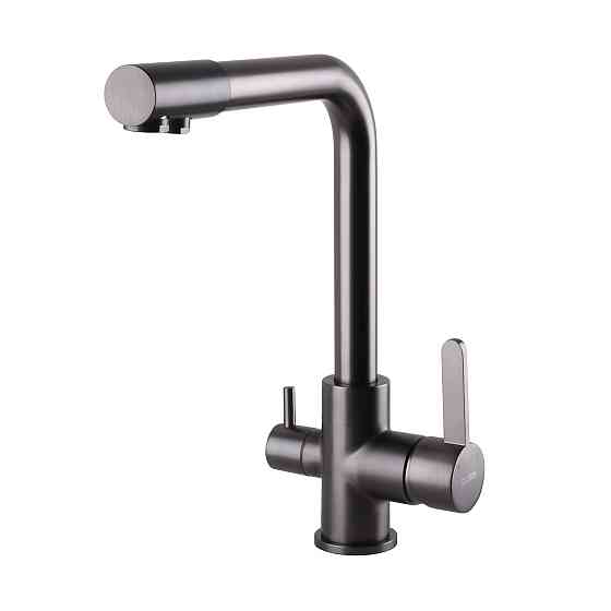 Змішувач для кухні під осмос Globus Lux LAZER GLLR-0444-11-GRAPHITE Луцк