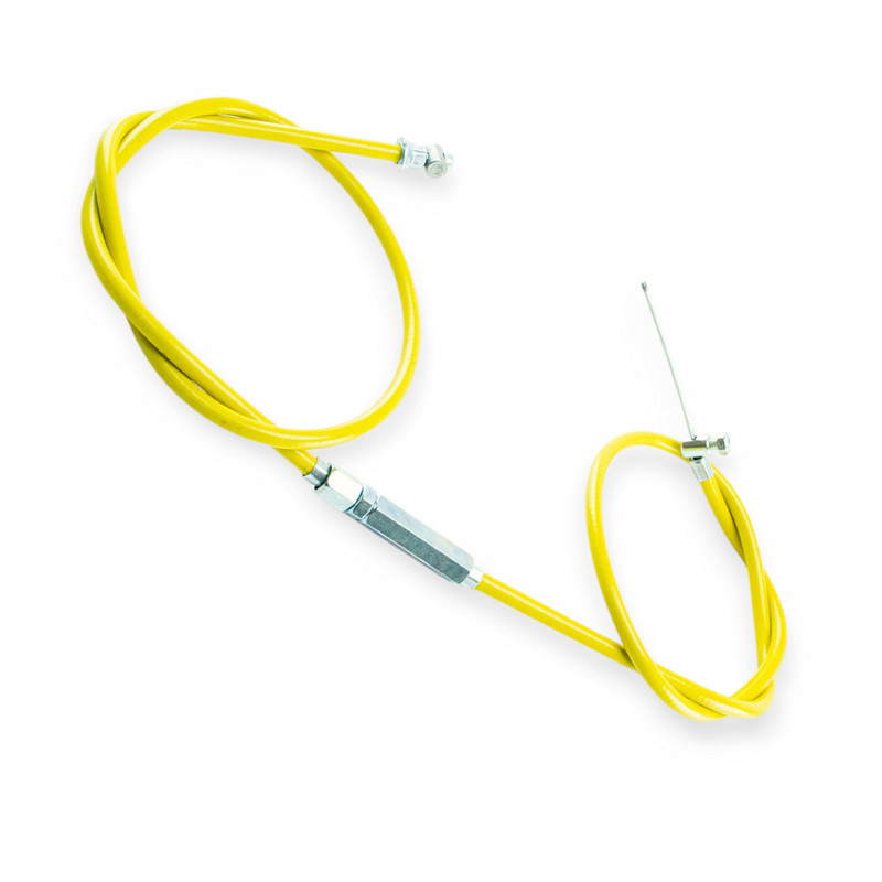 Трос мотоцикл ЯВА (1300мм) жовтий зчеплення Мукачево - фото 1