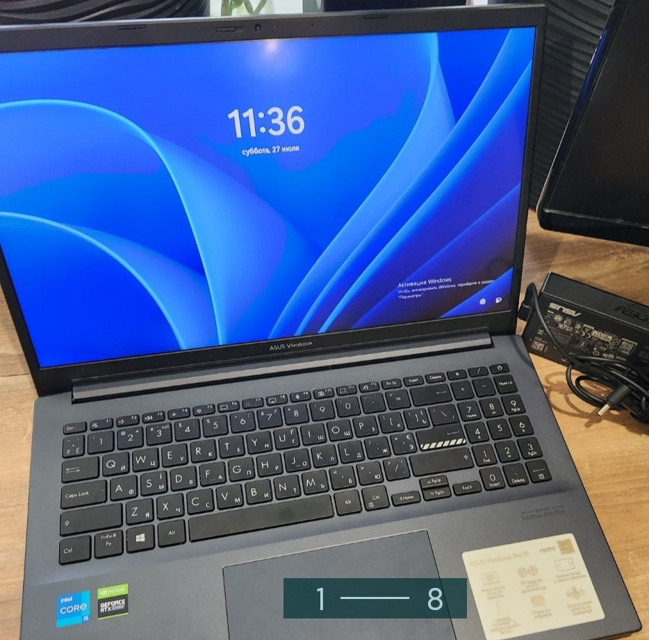 Ігровий Ноутбук: ASUS Vivobook 15 Pro 15.6" FHD RTX 3050 i5 11. Київ - фото 6