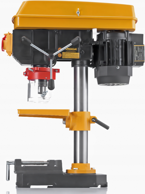 Свердлильний верстат з індукційним колонним столом 1700Вт + регульовані тисці Majster Polska MP-0435 (Польща) Київ - фото 4