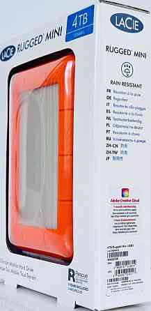 Жёсткий Диск: LaCie Rugged Mini 4ТБ LAC9000633. Киев