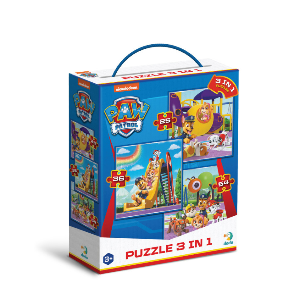 Детский пазл Игровая площадка Paw Patrol 200578, 3 в 1 Винница - изображение 1