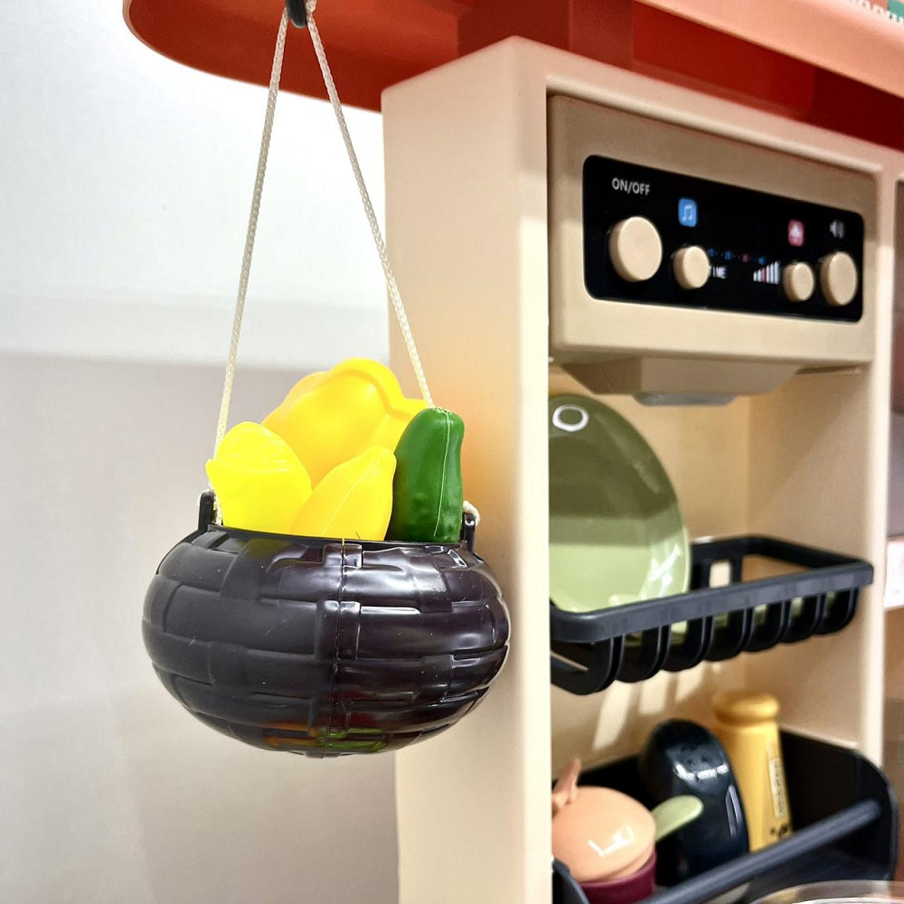 Дитяча кухня TK Group 889-184 тече вода, пар світлові і звукові ефекти Коралова Чернігів - фото 3