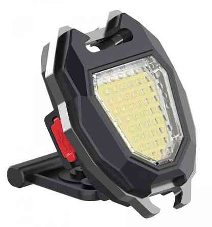 Ліхтар для кемпінгу RB441-COB, білий, жовтий, червоний, type-c, індикатор, магніт, запальничка Дніпро