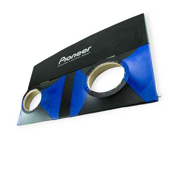 Полиця ВАЗ 2108-2109 (акустична) синя (шкірозамінник) задня Мукачево