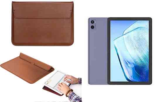 Чохол-конверт VitoCase для Cubot Tab 20, з функцією підставки для планшета Коричневий Київ