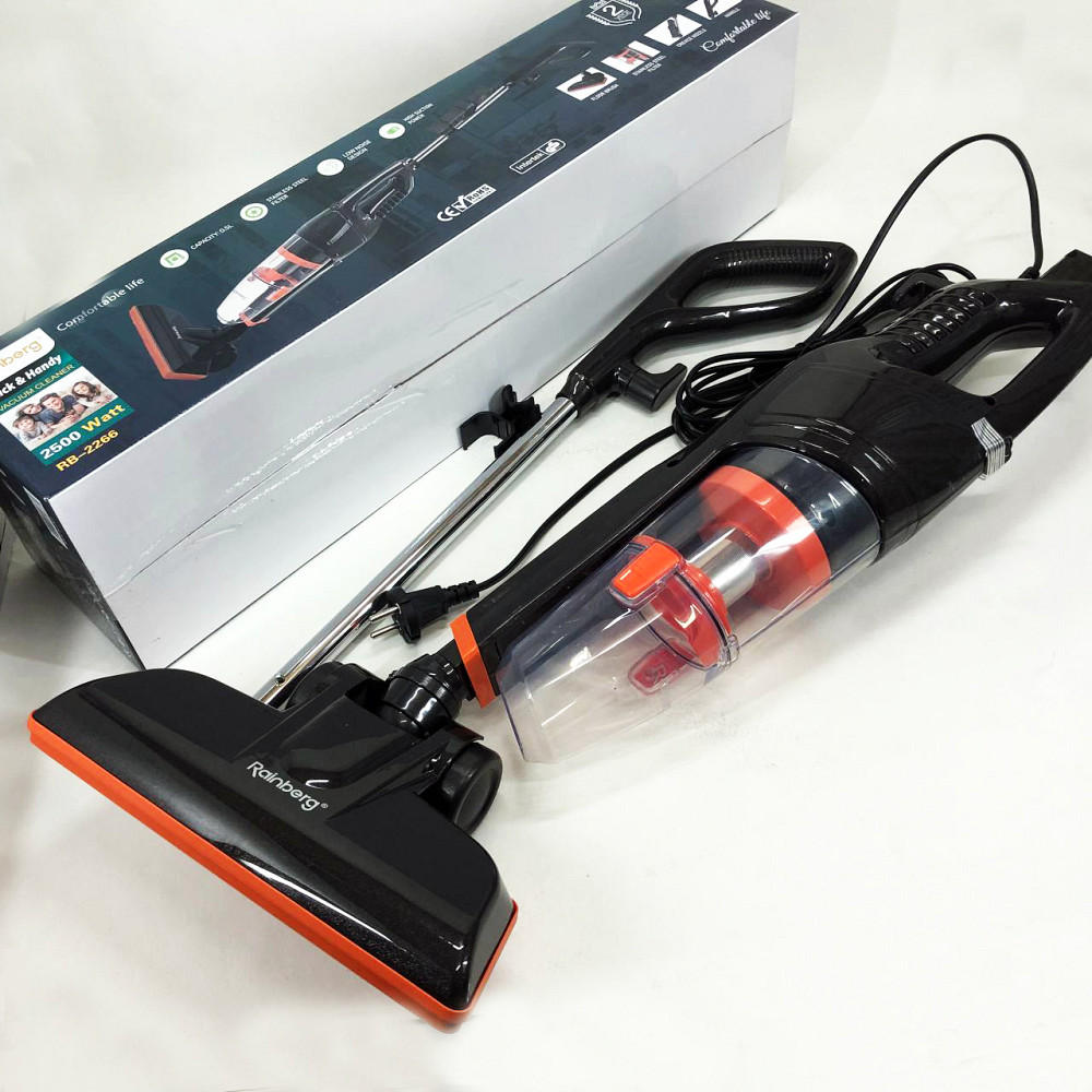 Удобный ручной пылесос без мешка, Электрический вертикальный пылесос Доступный ручной для дома QC-76 Львов - изображение 3