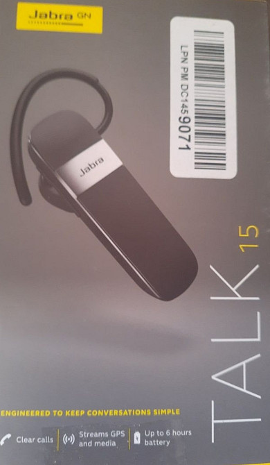 Jabra Talk 15 гарнитура. Харьков - изображение 1