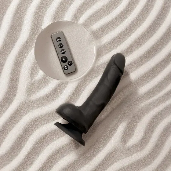 Фаллоимитатор с вибрацией и ротацией Strap-On-Me Rotating & Vibrating Realistic Dildo - L - Black Львов