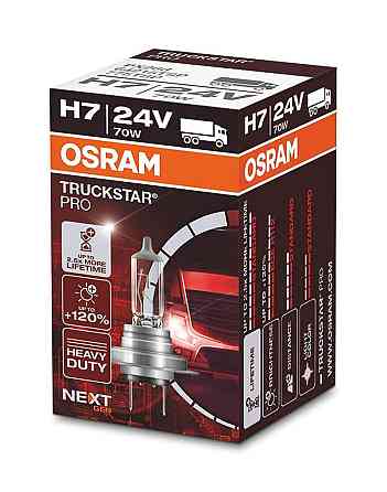 Галогенова лампа OSRAM 64215TSP H7 TruckStar Pro +120% 70W 24V PX26D (1 шт) Харків