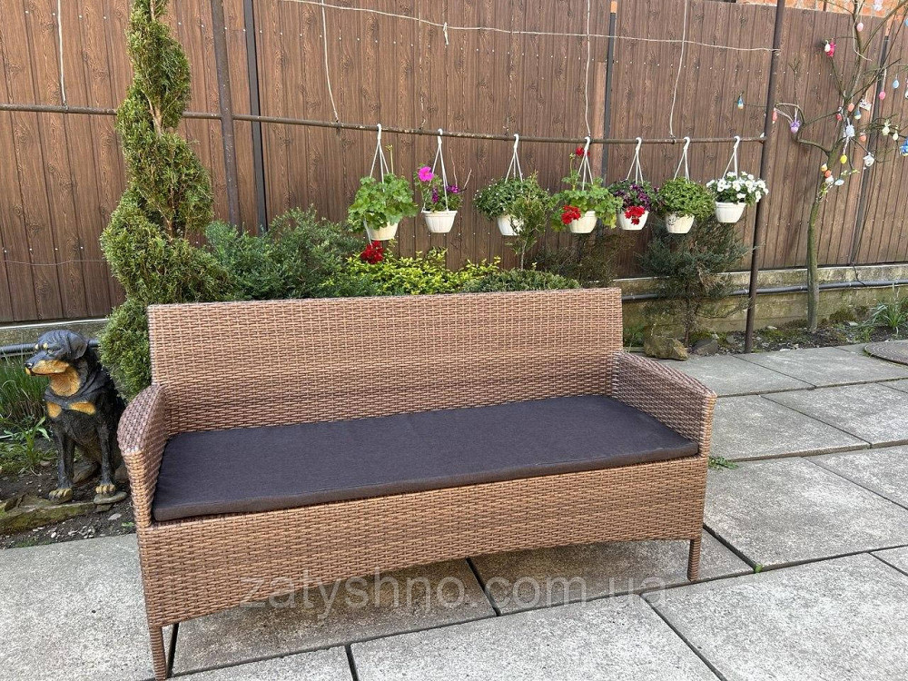 Диван ротанговий плетений вуличний Київ - фото 9