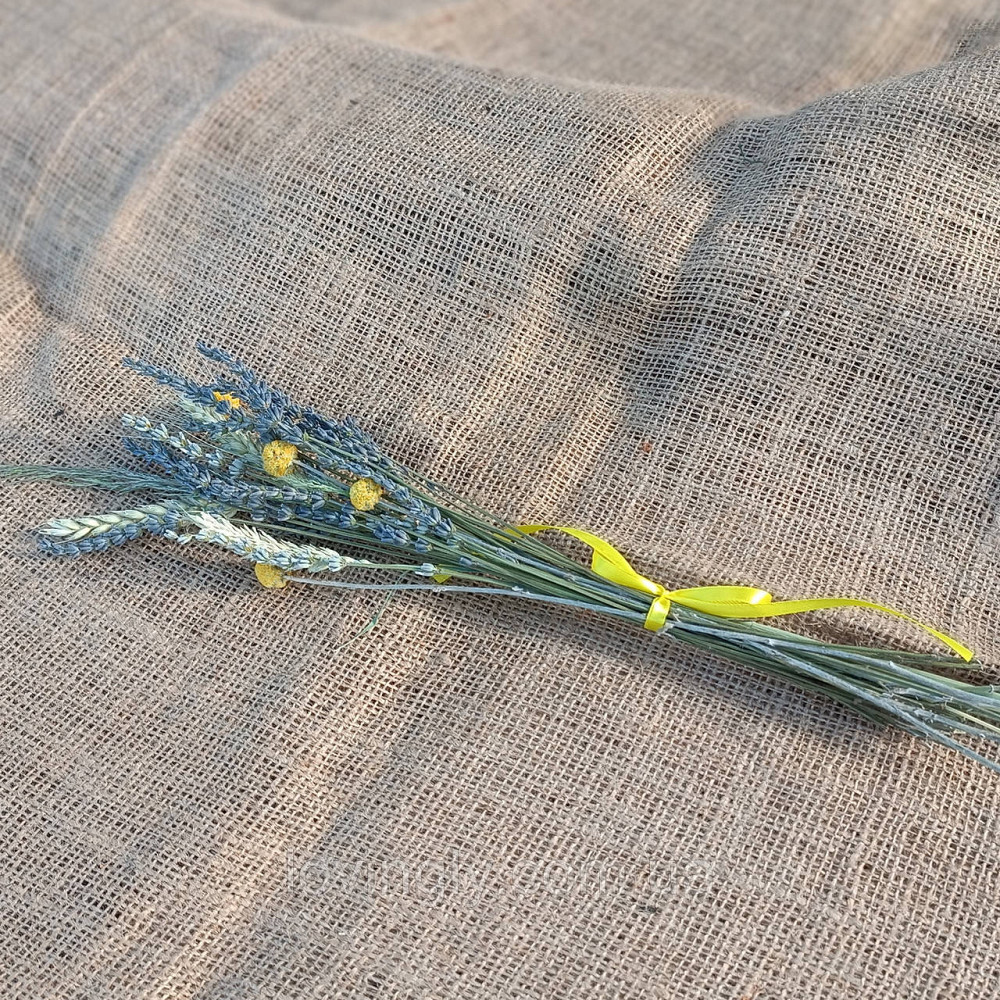 Букетик из сухоцветов кермек и лаванда Ирпень - изображение 2