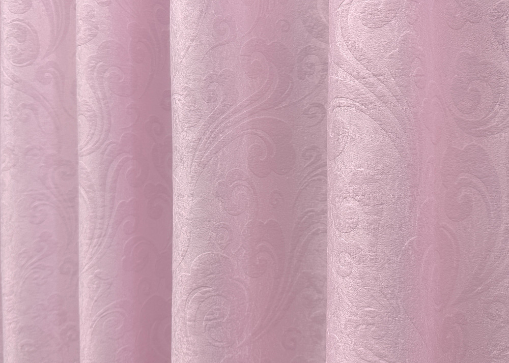 Комплект готовых штор VR-Textil Софт № 1740ш Розовый 150х270 см 2шт (33-0709) Киев - изображение 8