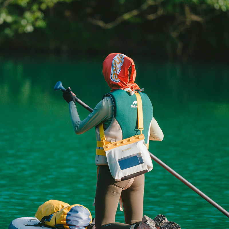 Полотенце быстросохнущее Naturehike CNK2300SS011, 100*30, оранжевый Киев - изображение 3