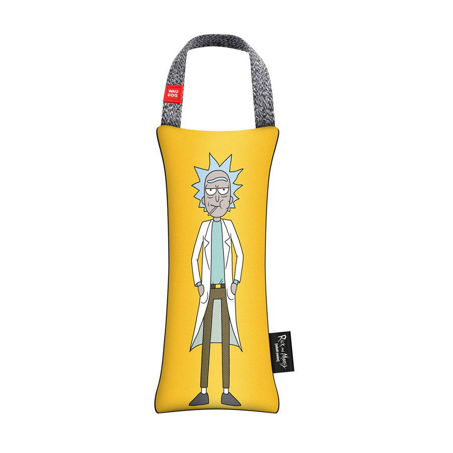 Іграшка для собак WAUDOG Fun з пищалкою, малюнок Рік та Морті 2, M, Ш 9 см, Д 21 см Коломия - фото 1