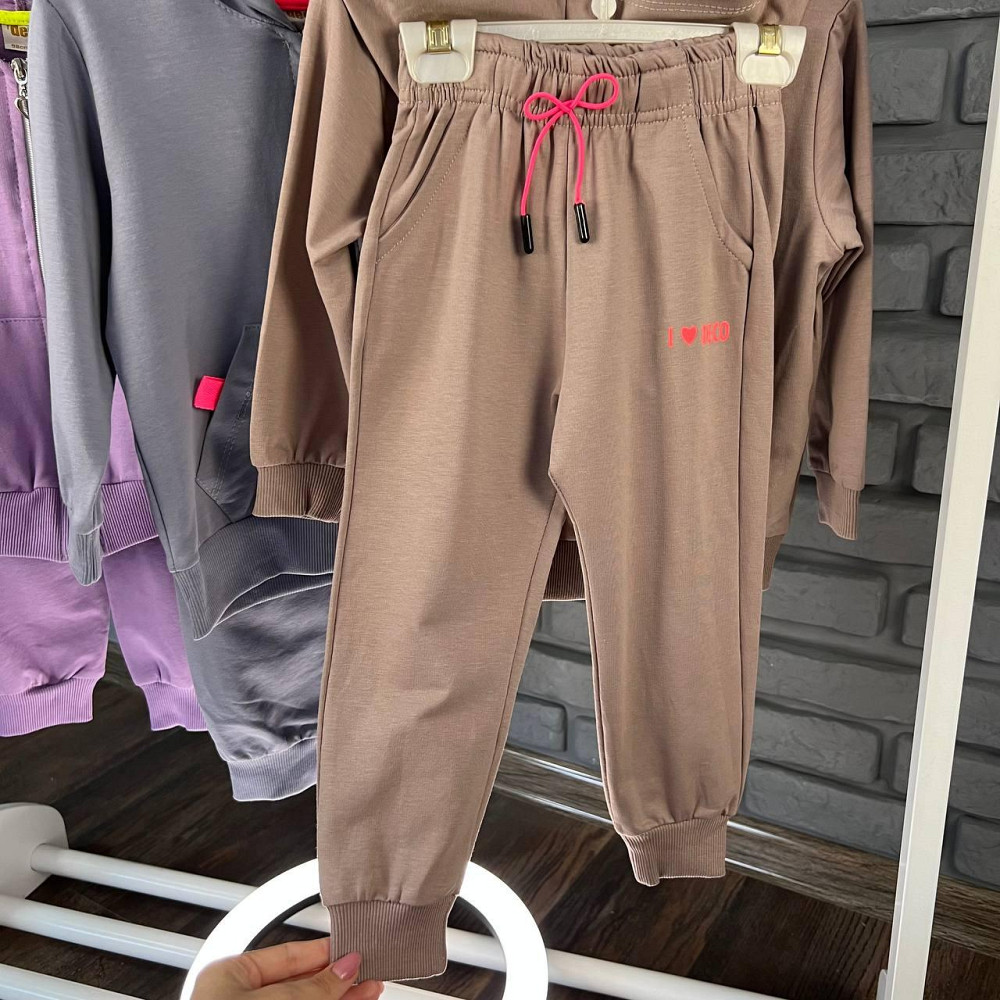 Дитячий Костюм для Дівчаток на Змійці Turkey коричневий, 3-4 роки 98 см Київ - фото 4