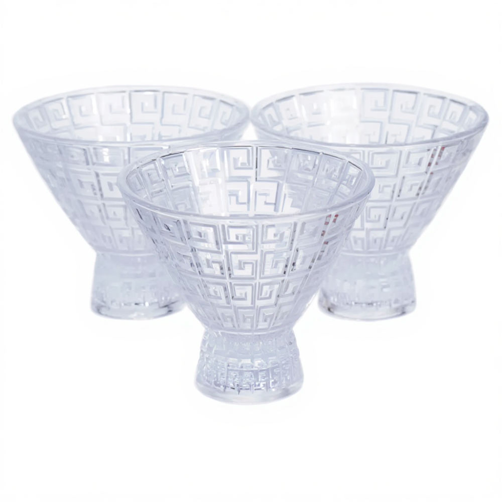 Креманки на ніжках 6 шт для десертів і морозива Київ - фото 1