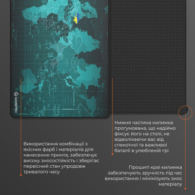 Коврик для мышки GamePro MP275M Black (MP275M) Винница - изображение 10