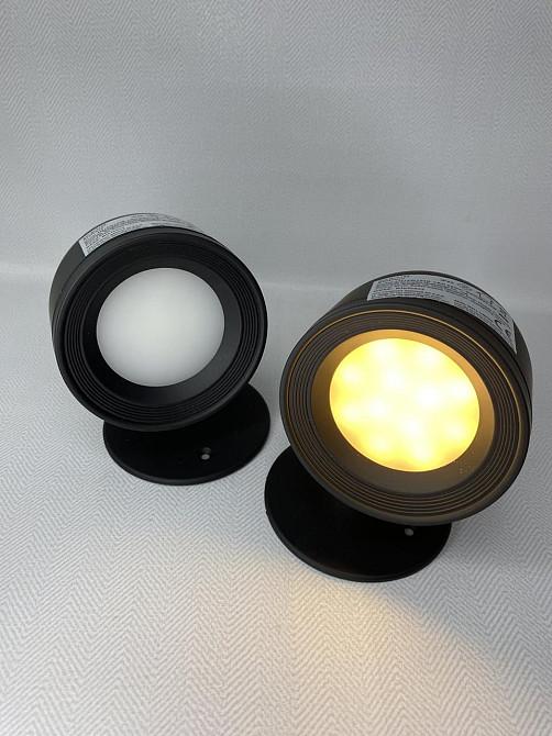 Б/В Безпровідний LED нічник 5 Вт із сенсорним керуванням, пультом ДК, USB, 3 режими світла, поворот 360° Київ - фото 6