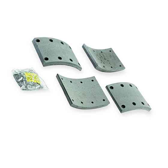 Накладка камаз пер, зад.r2(4 шт.свердл. шліф.,заклепка) трибо гальма Мукачево