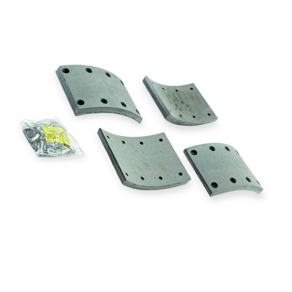 Накладка камаз пер, зад.r2(4 шт.свердл. шліф.,заклепка) трибо гальма Мукачево - фото 1