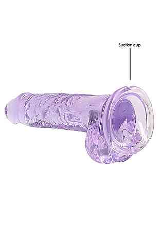 Фалоімітатор - Realrock Dildo 7" Purple Sex Aura Київ